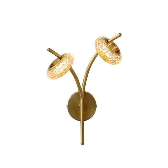 Бра Со Светодиодными Плафонами-Кольцами На Металлических Стеблях Monaco Wall