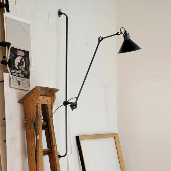 Настенный Светильник С Подвижной Штангой И Поворотным Плафоном Isla