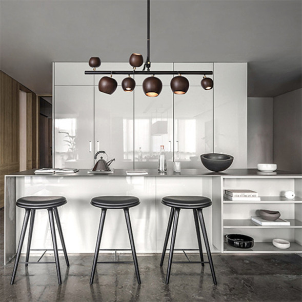 Conny 7 Ламп Темное Дерево 5