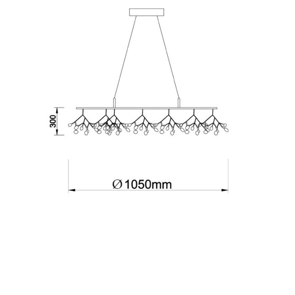 Люстра Heracleum the Big O