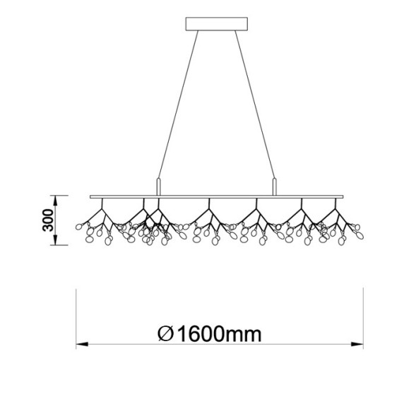 Люстра Heracleum the Big O