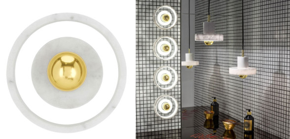 Бра Tom Dixon Stone Wall Lamp