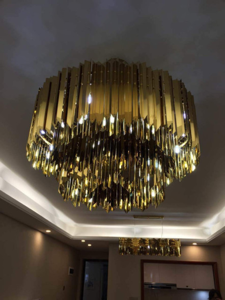 Люстра Facet 7090B-24P