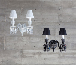 Настенный светильник Delight Collection Baccarat 2 clear