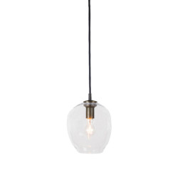 Подвесной светильник Delight Collection Bubble brass/clear