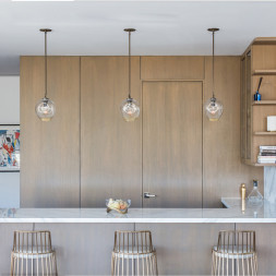 Подвесной светильник Delight Collection Bubble brass/clear