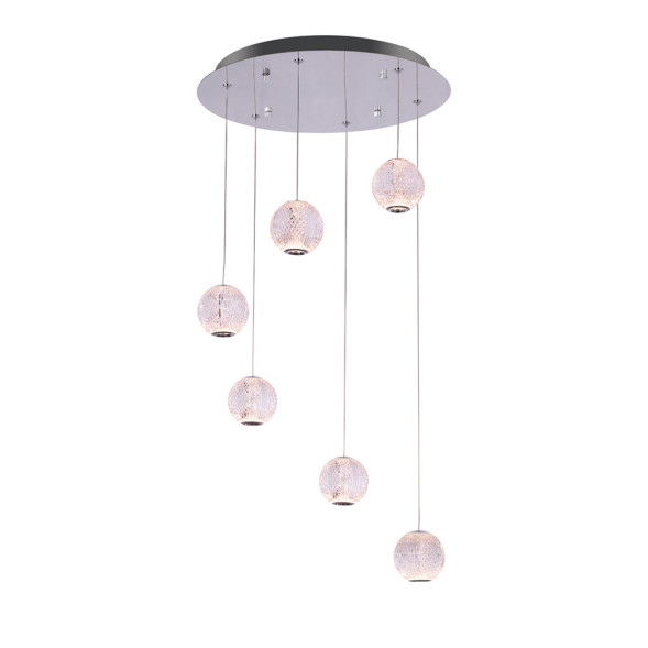 Подвесной светильник Delight Collection MD20001012-6A chrome