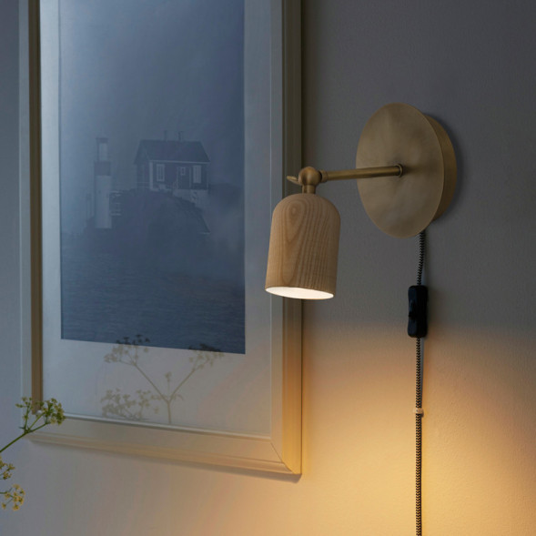 Бра Pori Темный Орех