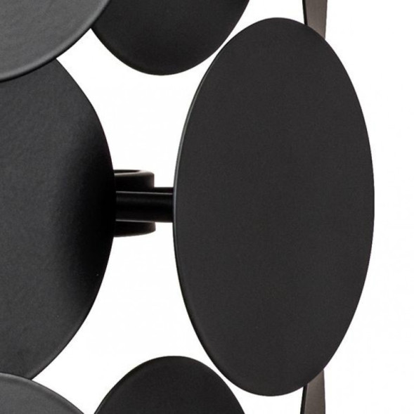 Бра Из Черных Металлических Дисков Filo Wall