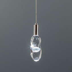 Frezia Light 1020 матт сатин хром светильник подвесной