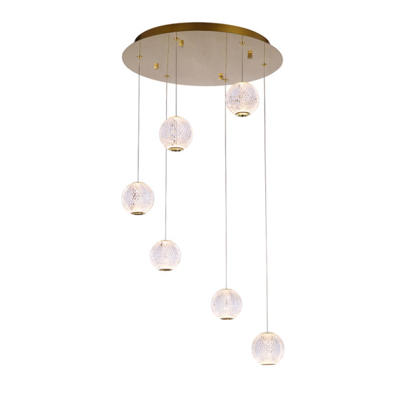 Подвесной светильник Delight Collection MD20001012-6A gold