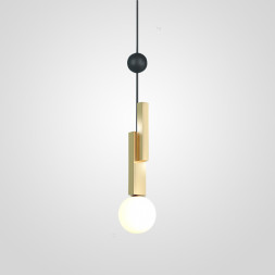 Подвесной Светильник Pansy Золото И Чёрный