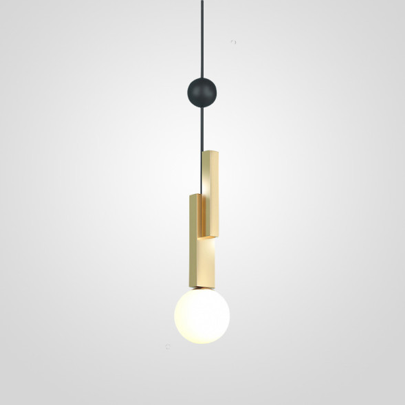 Подвесной Светильник Pansy Золото И Чёрный