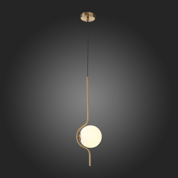 Подвесной Светодиодный Светильник С Шарообразным Плафоном Из Стекла Collin One