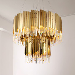 Люстра facet crystal double