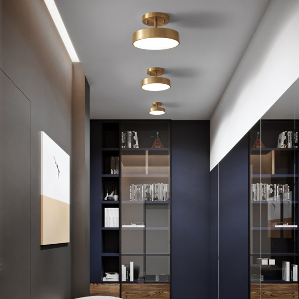 Накладной Светодиодный Светильник С Регулировкой Наклона Плафона Tenn C