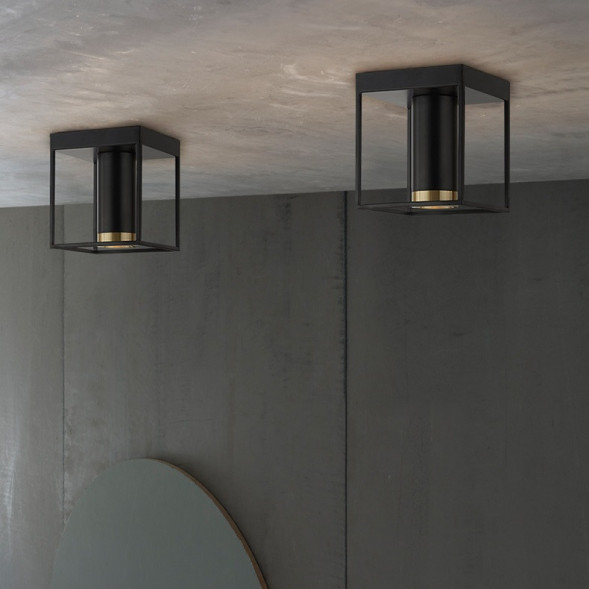 Накладной Светодиодный Светильник Цилиндрической Формы В Кубическом Каркасе Talsi C