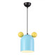 Подвесной Светильник Teddy Голубой + Желтый