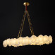 Кольцевая Люстра С Декором Из Мраморных Пластин Неправильной Формы Marble R