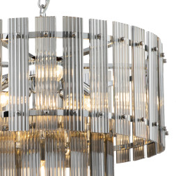 Люстра Delight Collection Ruby 7 chrome/smoky