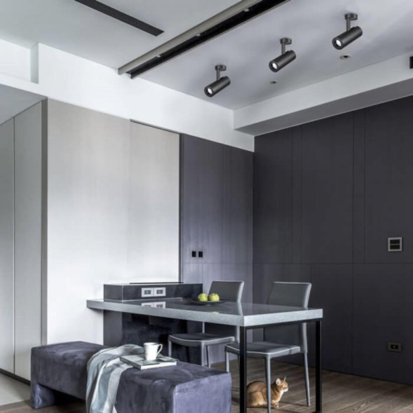 Накладной Точечный Светильник С Поворотным Цилиндрическим Плафоном Chart