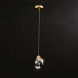Подвесной светильник Delight Collection Crystal rock 1 gold