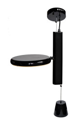 Светильник подвесной черный