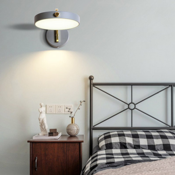 Бра Настенное Tavis Wall Серый