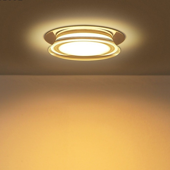 Накладной Точечный Светильник С Расширяющимся Книзу Плафоном Цилиндрической Формы Joa