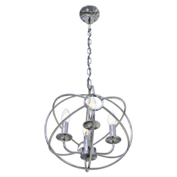 Подвесная люстра Loft IT Castle Chrome Loft1193-4