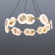 Кольцевая Люстра С Круглыми Плафонами С Металлическим Центром Tracy
