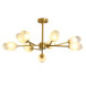 Люстра Delight Collection KM1245P-9 brass