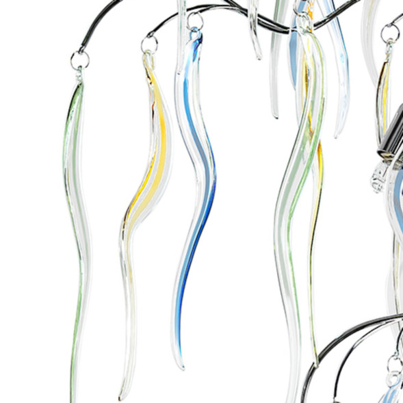 Бра Со Стеклянными Разноцветными Подвесками Keori Wall