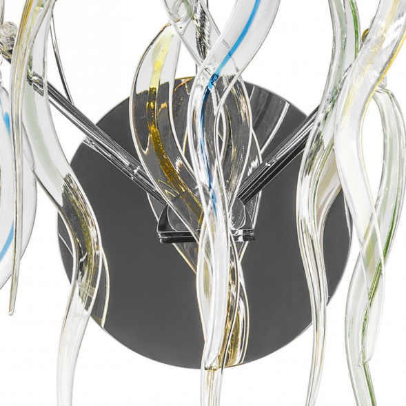 Бра Со Стеклянными Разноцветными Подвесками Keori Wall