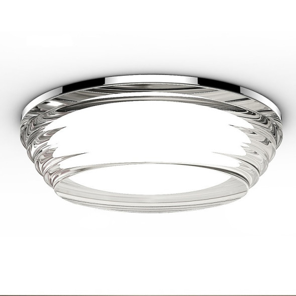 Накладной Точечный Светильник С Ребристым Плафоном Цилиндрической Формы Sing