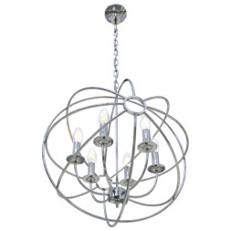 Подвесная люстра Loft IT Castle Chrome Loft1193-6