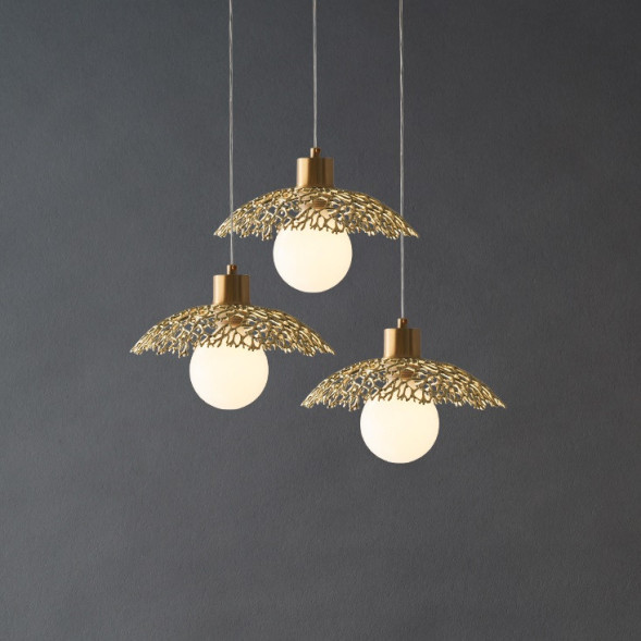 Готовая Комбинация Светильников С Ажурными Плафонами Из Металла Kaia More