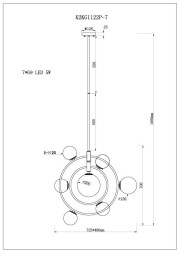 Светильник потолочный "Space"