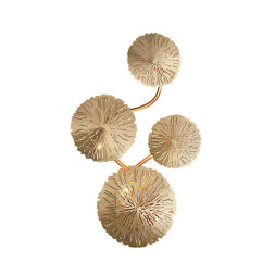 Настенный светильник Delight Collection Nabila 10 black/gold