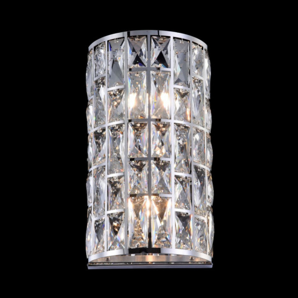 Бра С Гранеными Кристаллами В Прорезных Прямоугольных Окнах Mia Wall