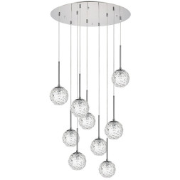 Каскадный Светильник С Плафонами Из Стеклянных Шаров Meino More
