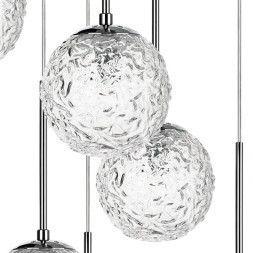 Каскадный Светильник С Плафонами Из Стеклянных Шаров Meino More