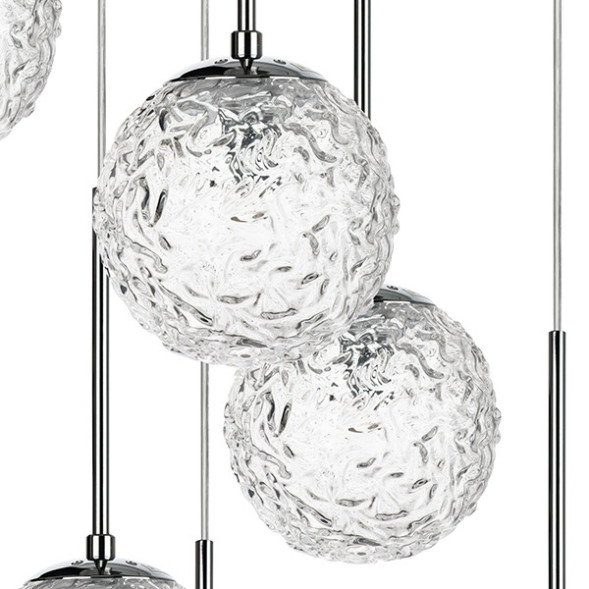 Каскадный Светильник С Плафонами Из Стеклянных Шаров Meino More