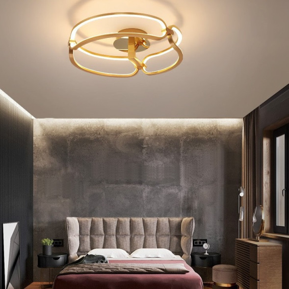 Кольцевая Светодиодная Люстра На Металлическом Каркасе Selso 80 См