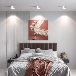 Накладной Точечный Светильник Цилиндрической Формы Fog Bw