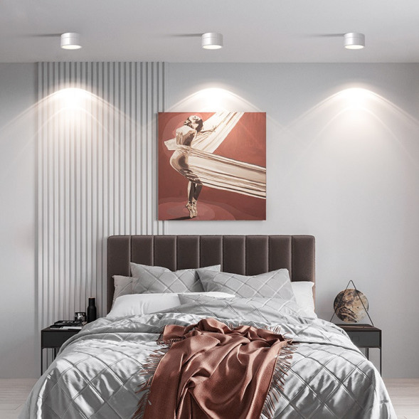 Накладной Точечный Светильник Цилиндрической Формы Fog Bw