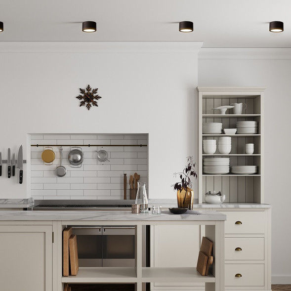 Накладной Точечный Светильник Цилиндрической Формы Fog Bw