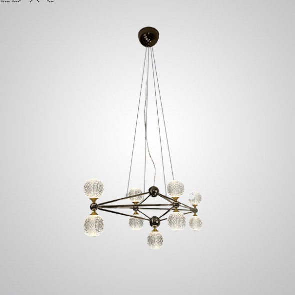 Подвесная Люстра Trenton L17 Black