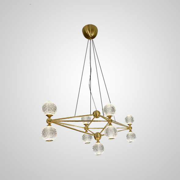 Подвесная Люстра Trenton L17 Black