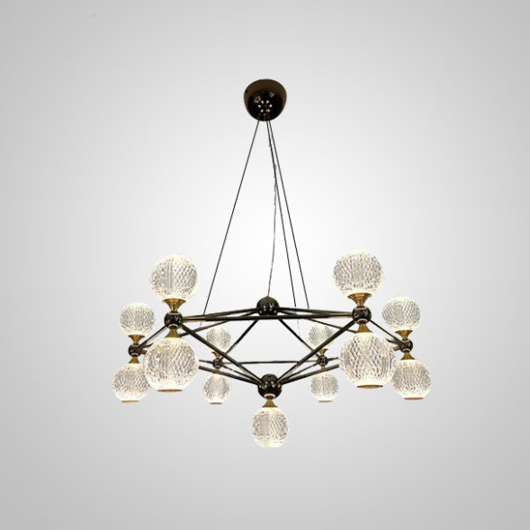 Подвесная Люстра Trenton L17 Black